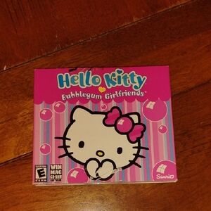 Sanrio Hello Kitty Bubblegum Girlfriends Pink and White CD-ROM